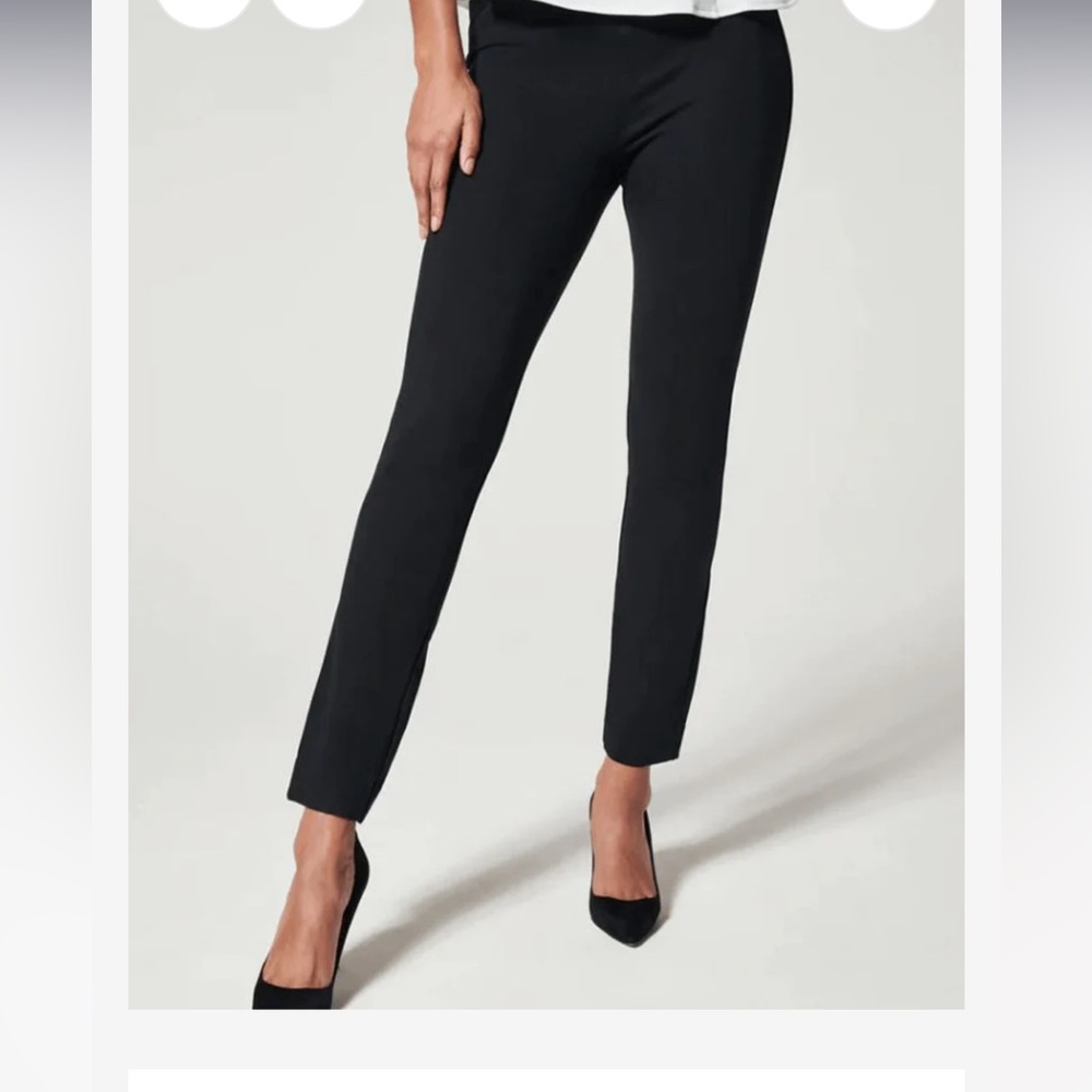 Spanx The Perfect Pant, Ankle Backseam Skinny in Classic Black